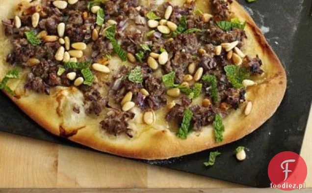 Pachnące Lamb flatbreads