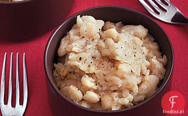 Kremowa fasola Cannellini z czosnkiem i Oregano