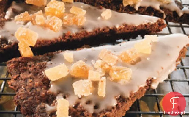 Ciastka kawowo-przyprawowe z Krystalizowanym imbirem