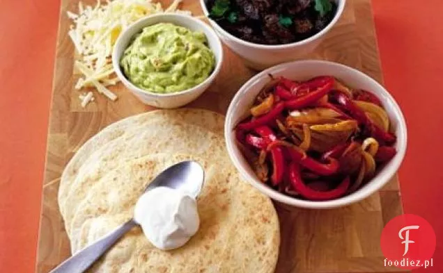 Roll-your-own fajitas