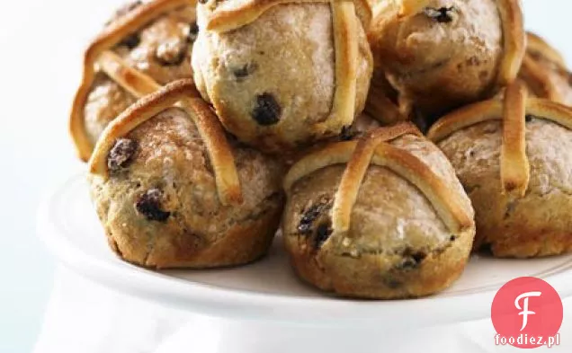 No-fuss hot cross buns