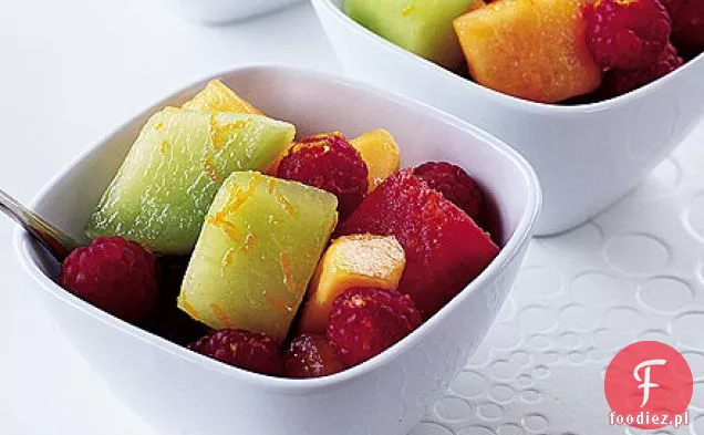 Kubki melonowe, pomarańczowe i malinowe