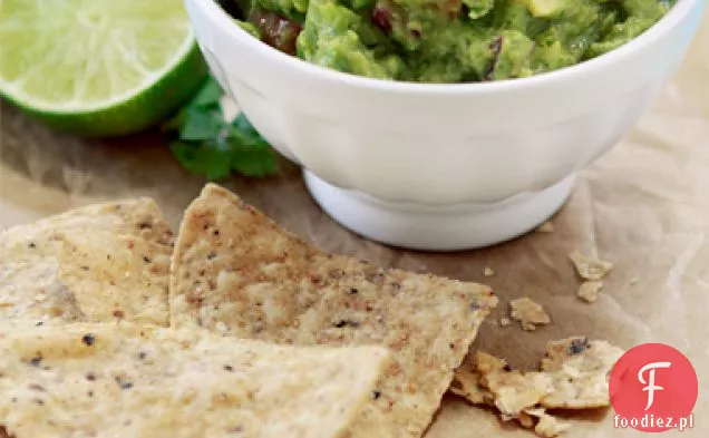 Pieczona Salsa Verde I Pieczony Tomatillo Guacamole