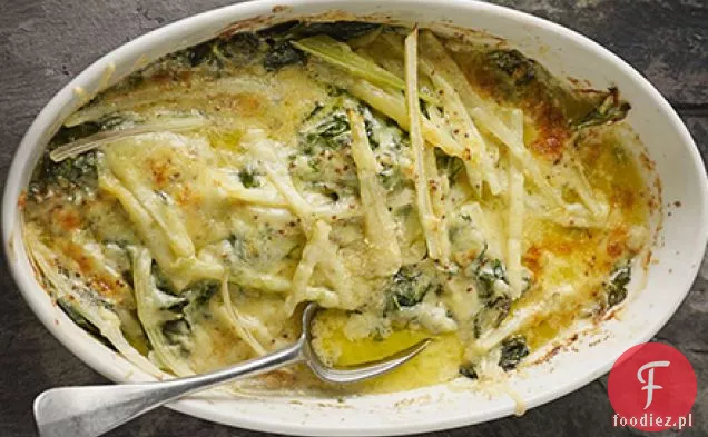 Cheesy Chard gratin