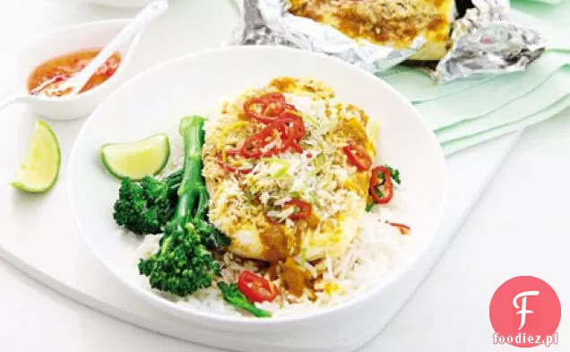 Curry Kokosowe paczki rybne