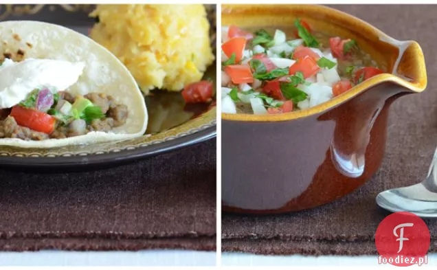 Salsa Ze Świeżych Pomidorów, Awokado I Czerwonej Cebuli