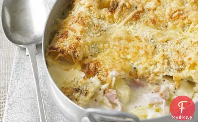 Szynka i por cannelloni
