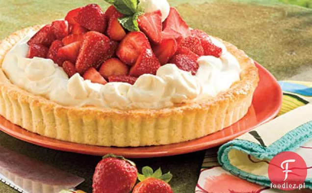 Tarta Truskawkowo-Pomarańczowa