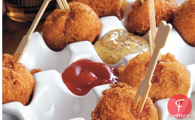 Andouille Corn Poppers