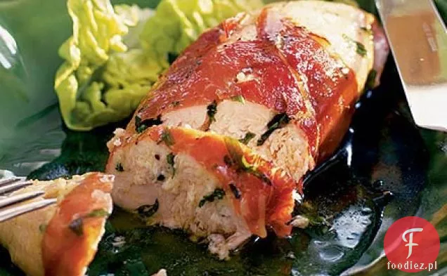 Kurczak z estragonem i migdałami