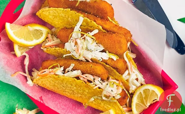 Tacos z paluszkami rybnymi