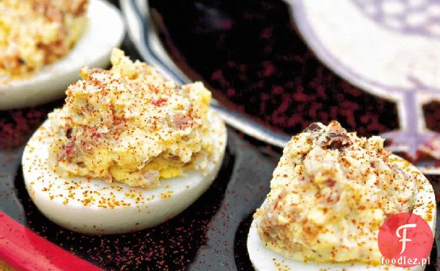 Grill Deviled Eggs