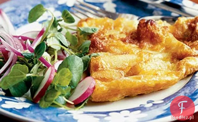 Easy cheesy chip omlet