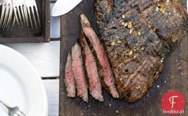 Pieczona wołowina z pomarańczą i chilli