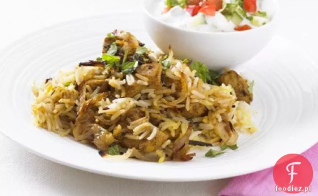 Niskotłuszczowy kurczak biryani