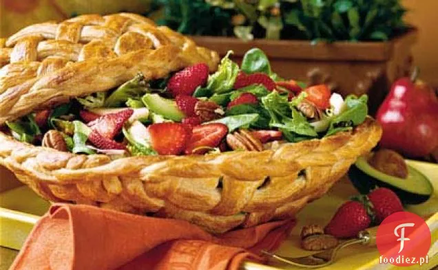 Sałatka Truskawkowo-Drobiowa