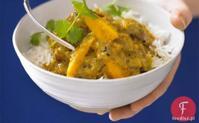 Kremowe curry z kurczakiem i mango