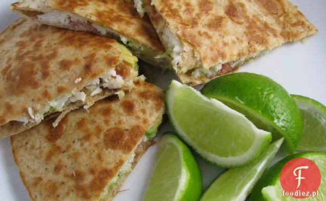 Crab Avocado Quesadillas