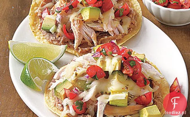 Rotisserie Chicken Tostadas