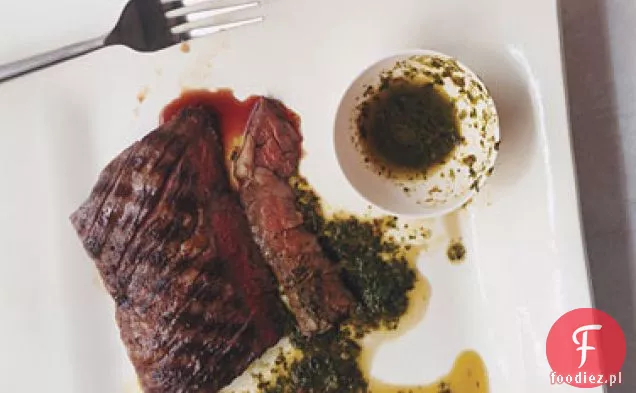 Grillowane steki z sosem pietruszkowym Oregano