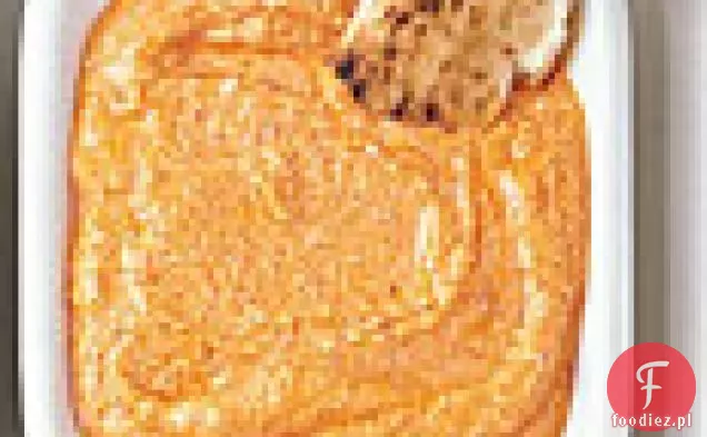 Pieczona czerwona papryka z dipem Feta