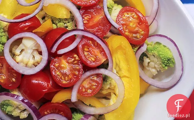 Kalafior, Papryka Żółta I Pomidory