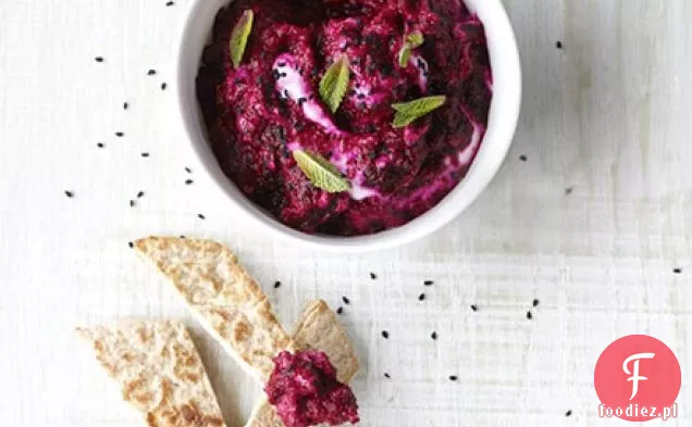 Dip buraczkowo-miętowy