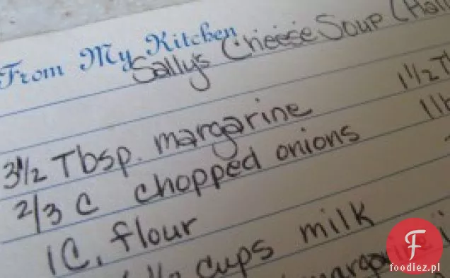 Zupa Serowa Z Czerwoną Papryką I Boczkiem