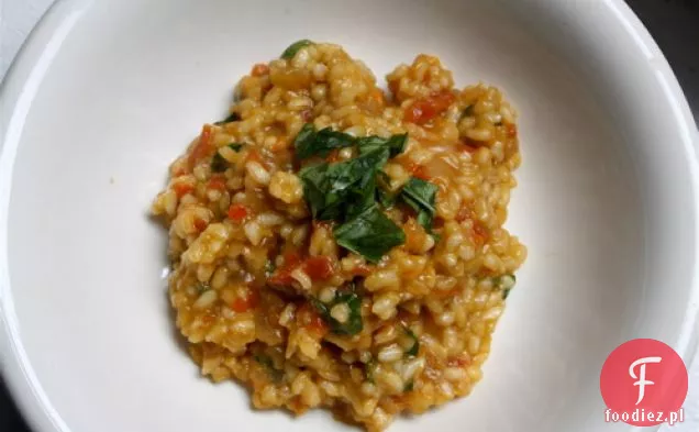 Smokey Red Pepper Risotto Z Pimentón