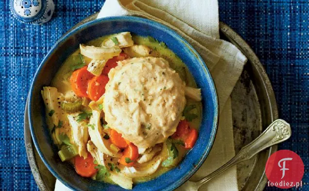 Pierogi z kurczakiem i kukurydzą