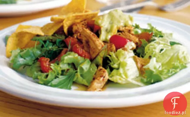Sałatka z indyka Cajun z guacamole