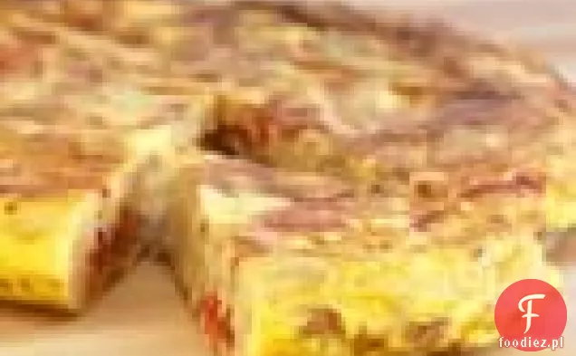 Tortilla Z Ziemniakami I Pieczoną Papryką
