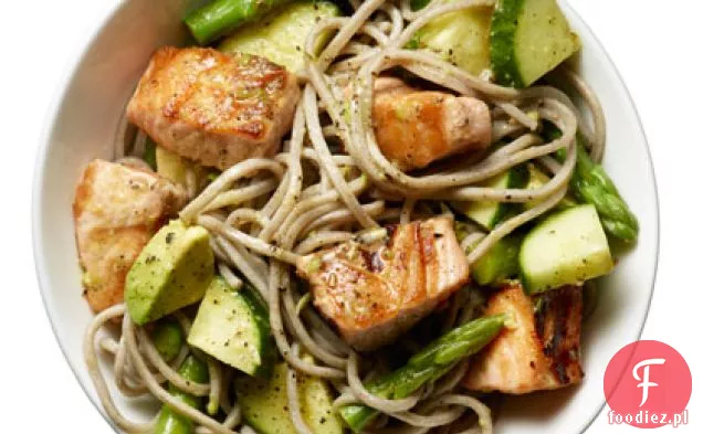 Miseczka Z Makaronem Łososiowym