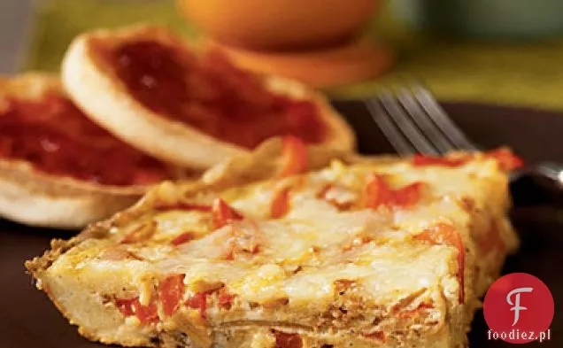 Frittata Czerwona Papryka