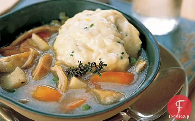Kurczak i pierogi