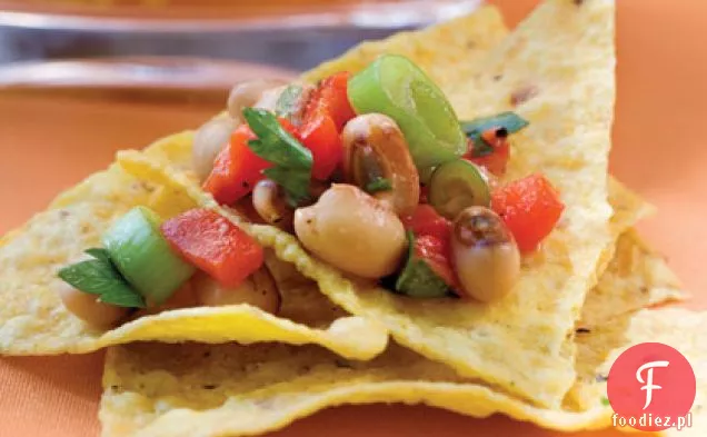 Red Pepper-Black-Eyed Pea Salsa