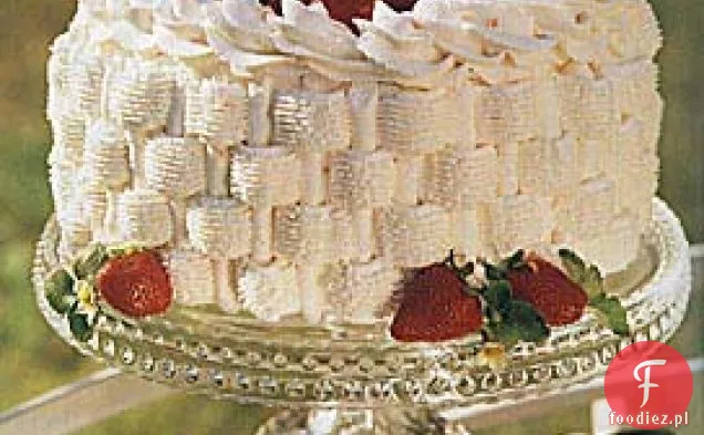 Tort Z Truskawkowym Koszyczkiem