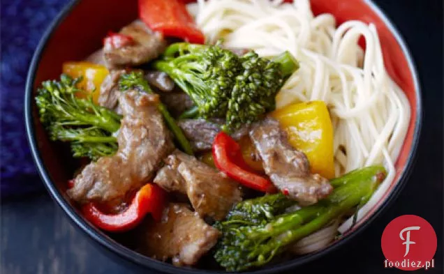 Chili wołowe z brokułami i sosem ostrygowym