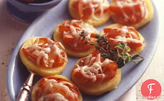 Papryka Czerwona Polenta Crostini