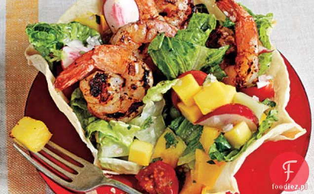 Chipotle-Sałatka Taco Z Krewetkami