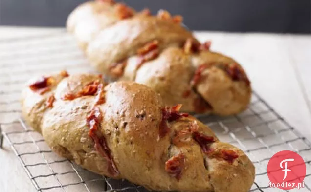 Garlic & prosciutto warkocz