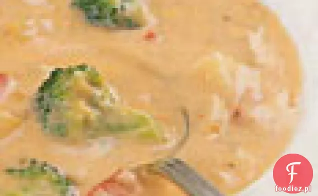 Brokuły, Czerwona Papryka I Cheddar Chowder