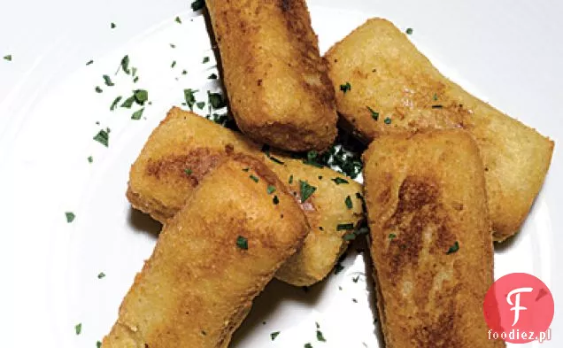 Smażone Placki Z Serem Polenta