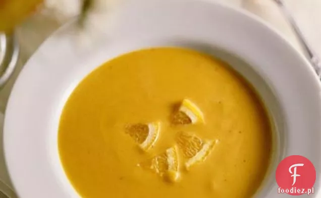 Zupa z pieczonej pomarańczy i papryki