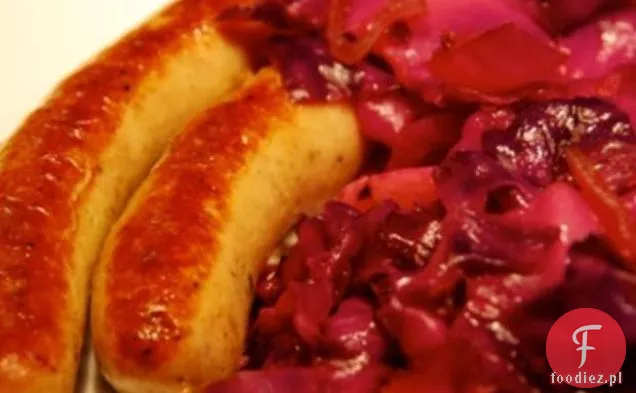 Kapusta Czerwona Podsmażona Z Cebulą, Czosnkiem I Sardelą