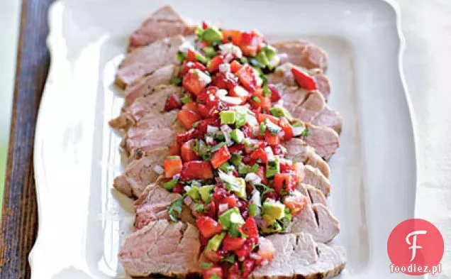 Salsa Truskawkowo-Awokado