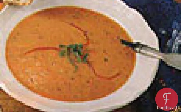 Krem z czerwonej papryki zupa