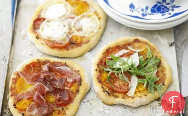 Łatwe pizze pomidorowe