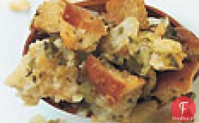 Rustykalny farsz chlebowy z papryką i świeżym tymiankiem