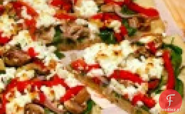 Papryka, Czerwona Cebula I Kozi Ser Pizza